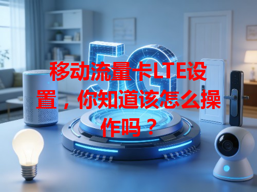 移动流量卡LTE设置，你知道该怎么操作吗？