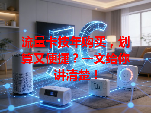 流量卡按年购买，划算又便捷？一文给你讲清楚！