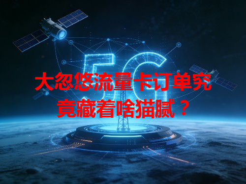 大忽悠流量卡订单究竟藏着啥猫腻？