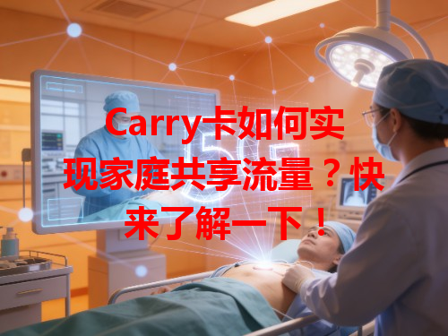 Carry卡如何实现家庭共享流量？快来了解一下！