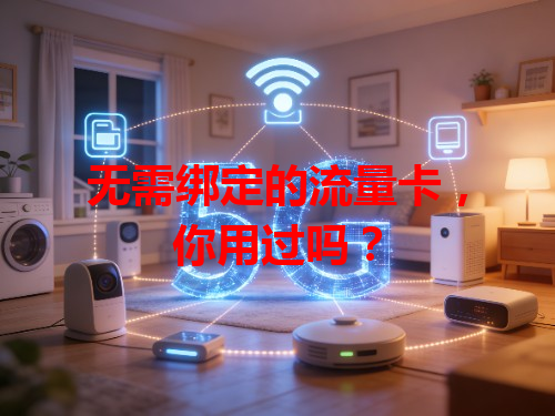 无需绑定的流量卡，你用过吗？