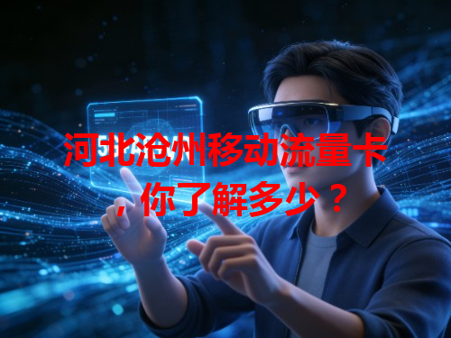 河北沧州移动流量卡，你了解多少？