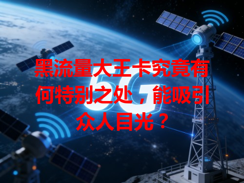 黑流量大王卡究竟有何特别之处，能吸引众人目光？