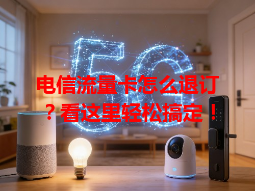 电信流量卡怎么退订？看这里轻松搞定！