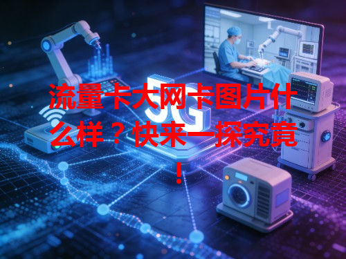 流量卡大网卡图片什么样？快来一探究竟！