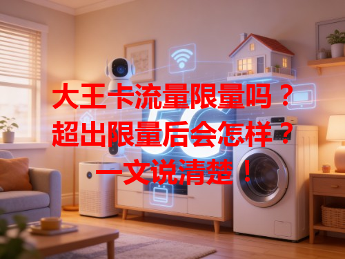 大王卡流量限量吗？超出限量后会怎样？一文说清楚！