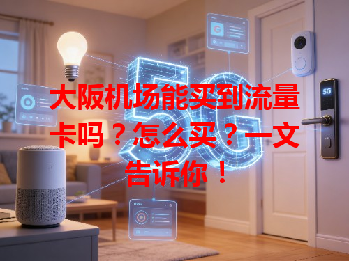 大阪机场能买到流量卡吗？怎么买？一文告诉你！