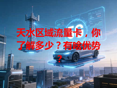 天水区域流量卡，你了解多少？有啥优势？