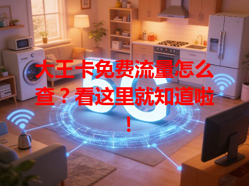 大王卡免费流量怎么查？看这里就知道啦！