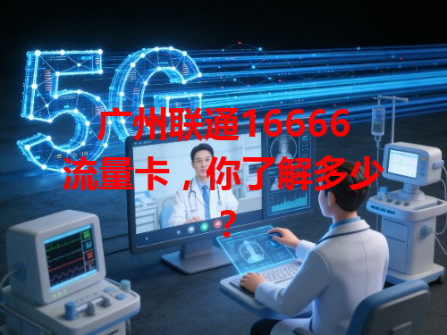 广州联通16666流量卡，你了解多少？