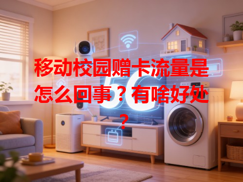 移动校园赠卡流量是怎么回事？有啥好处？