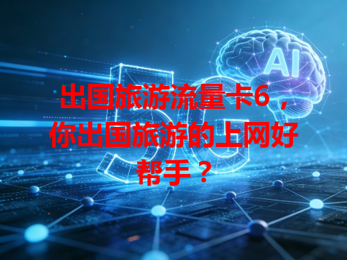 出国旅游流量卡6，你出国旅游的上网好帮手？