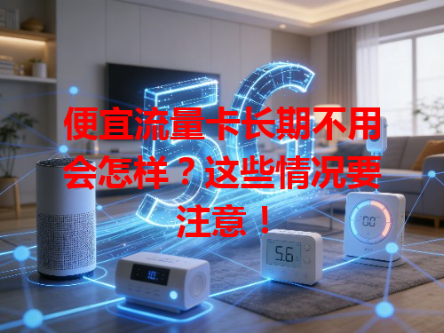 便宜流量卡长期不用会怎样？这些情况要注意！