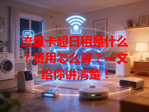 流量卡超日租是什么？费用怎么算？一文给你讲清楚！