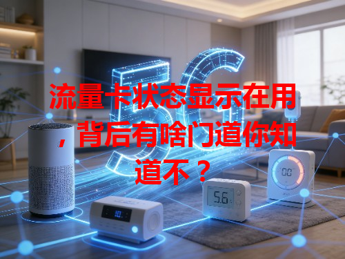 流量卡状态显示在用，背后有啥门道你知道不？