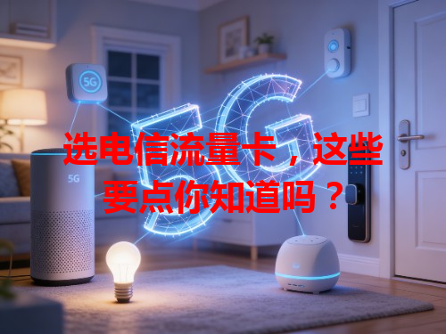 选电信流量卡，这些要点你知道吗？