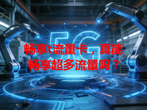 畅享t流量卡，真能畅享超多流量吗？