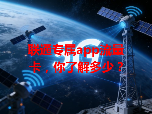 联通专属app流量卡，你了解多少？