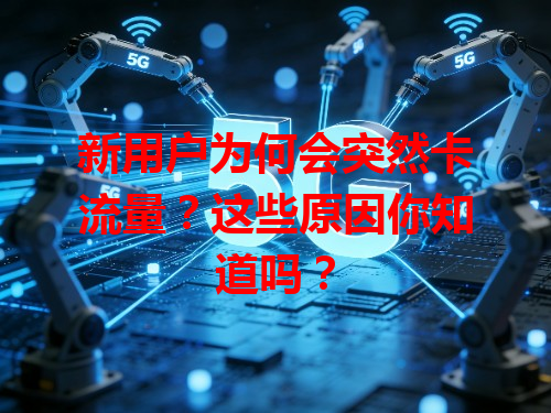 新用户为何会突然卡流量？这些原因你知道吗？