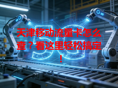 天津移动流量卡怎么查？看这里轻松搞定！