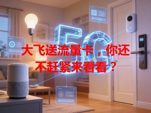 大飞送流量卡，你还不赶紧来看看？