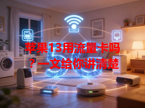 苹果13用流量卡吗？一文给你讲清楚