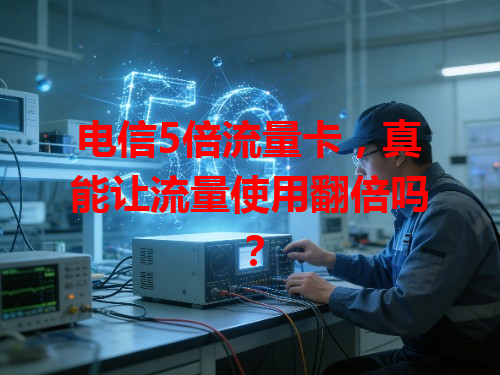 电信5倍流量卡，真能让流量使用翻倍吗？