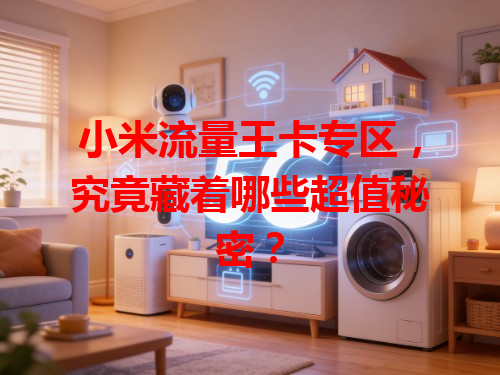 小米流量王卡专区，究竟藏着哪些超值秘密？