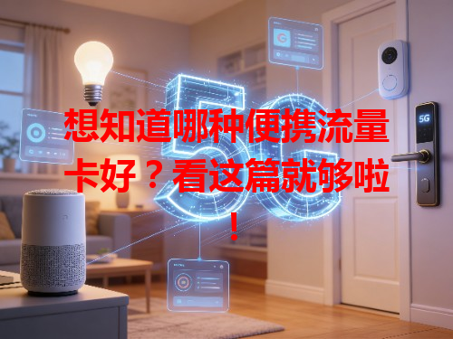想知道哪种便携流量卡好？看这篇就够啦！