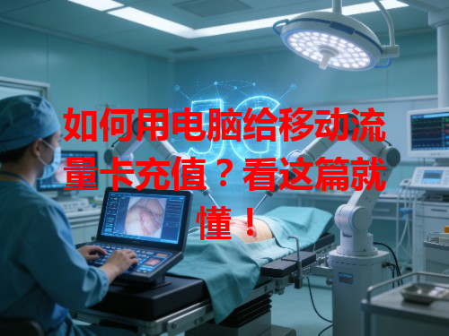 如何用电脑给移动流量卡充值？看这篇就懂！