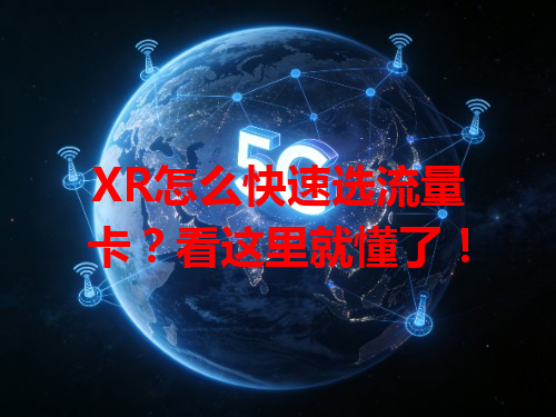 XR怎么快速选流量卡？看这里就懂了！