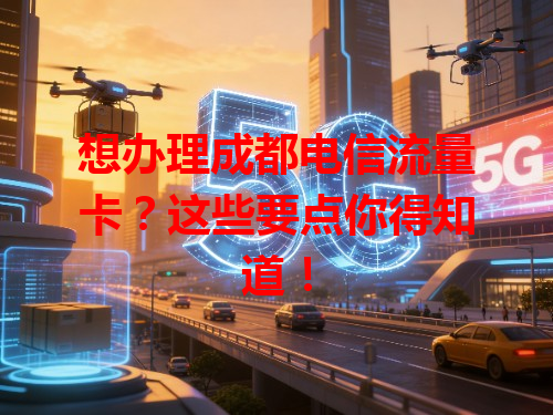 想办理成都电信流量卡？这些要点你得知道！