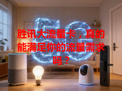 胜讯大流量卡，真的能满足你的流量需求吗？