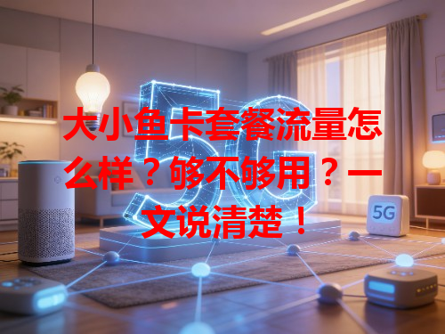 大小鱼卡套餐流量怎么样？够不够用？一文说清楚！