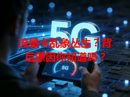 流量卡乱象丛生？背后原因你知道吗？