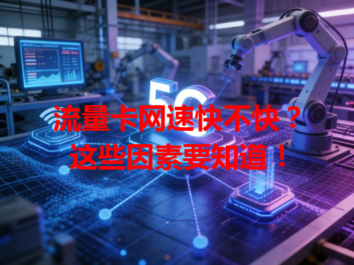 流量卡网速快不快？这些因素要知道！