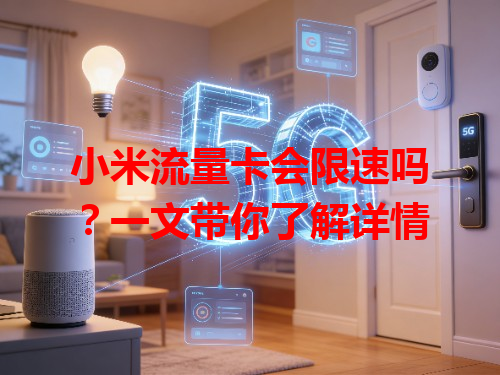 小米流量卡会限速吗？一文带你了解详情