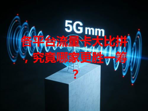 各平台流量卡大比拼，究竟哪家更胜一筹？
