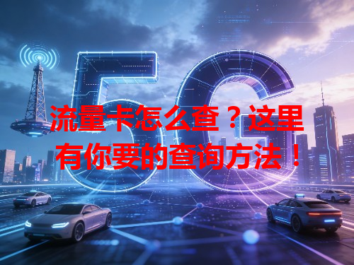 流量卡怎么查？这里有你要的查询方法！