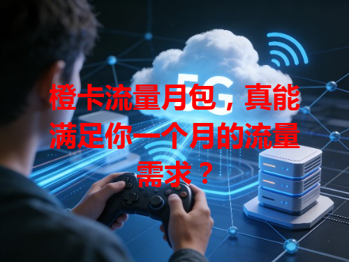 橙卡流量月包，真能满足你一个月的流量需求？