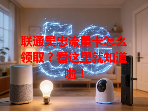 联通吴忠流量卡怎么领取？看这里就知道啦！