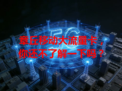 章丘移动大流量卡，你还不了解一下吗？