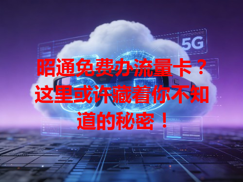 昭通免费办流量卡？这里或许藏着你不知道的秘密！
