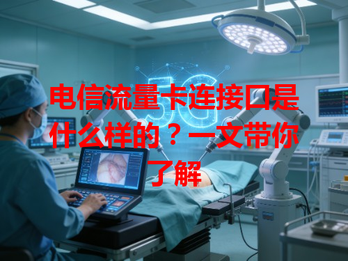 电信流量卡连接口是什么样的？一文带你了解
