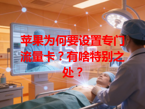 苹果为何要设置专门流量卡？有啥特别之处？