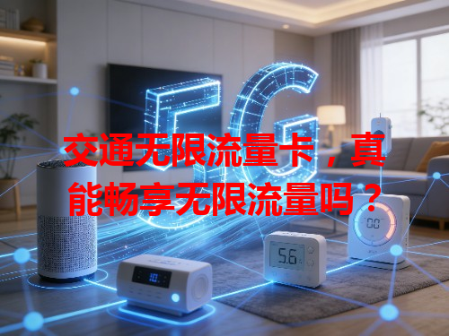 交通无限流量卡，真能畅享无限流量吗？