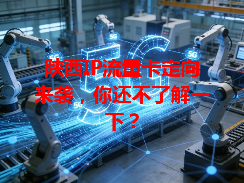 陕西IP流量卡定向来袭，你还不了解一下？