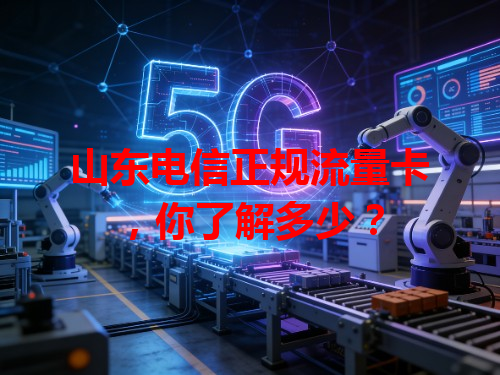 山东电信正规流量卡，你了解多少？
