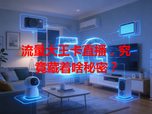 流量大王卡直播，究竟藏着啥秘密？