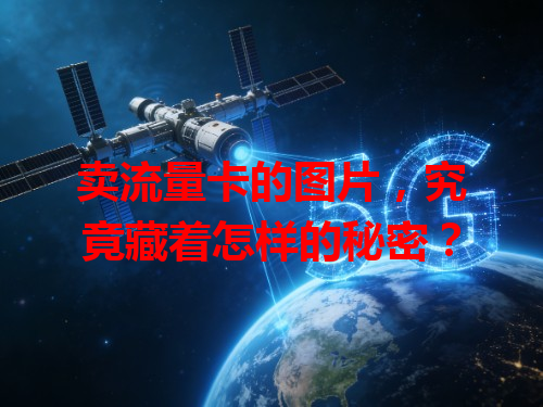 卖流量卡的图片，究竟藏着怎样的秘密？